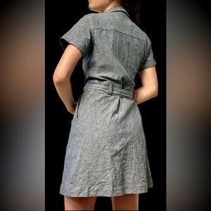 Impact collection United by blue Moonlit Ocean Cotten Shirt Dress size small